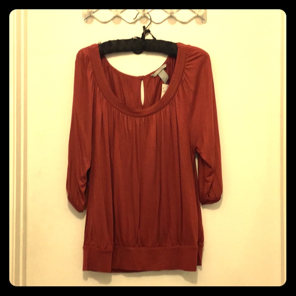 New H&M Peasant Top